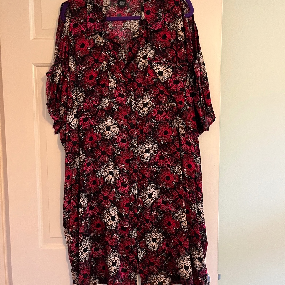 Cold Shoulder Lightweight Dress
